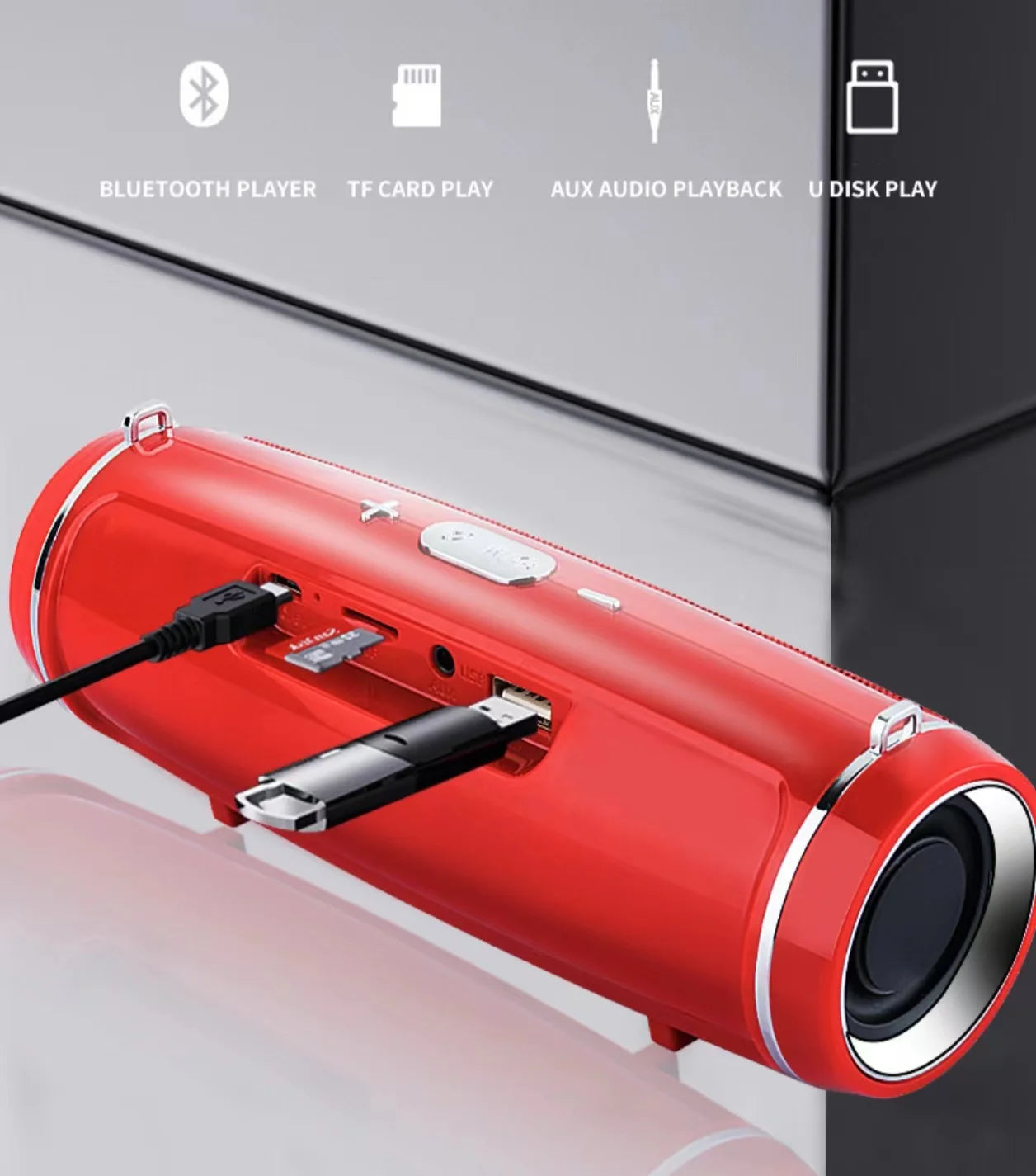 Bluetooth Speaker Waterproof Subwoofer