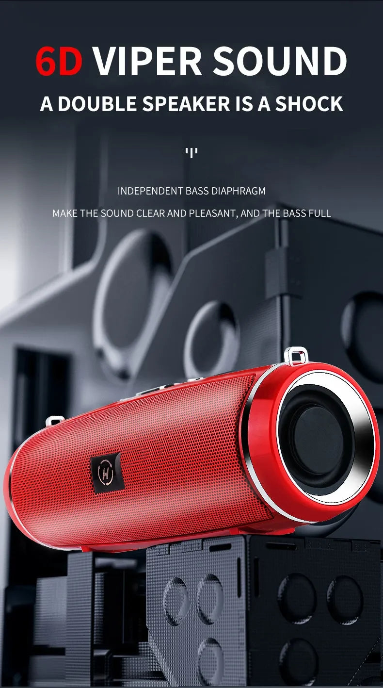 Bluetooth Speaker Waterproof Subwoofer