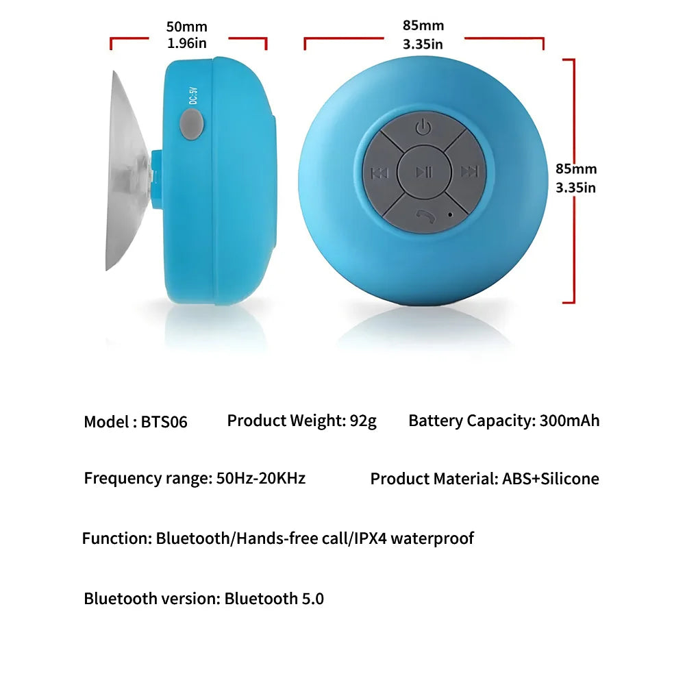 Waterproof mini Bluetooth speaker